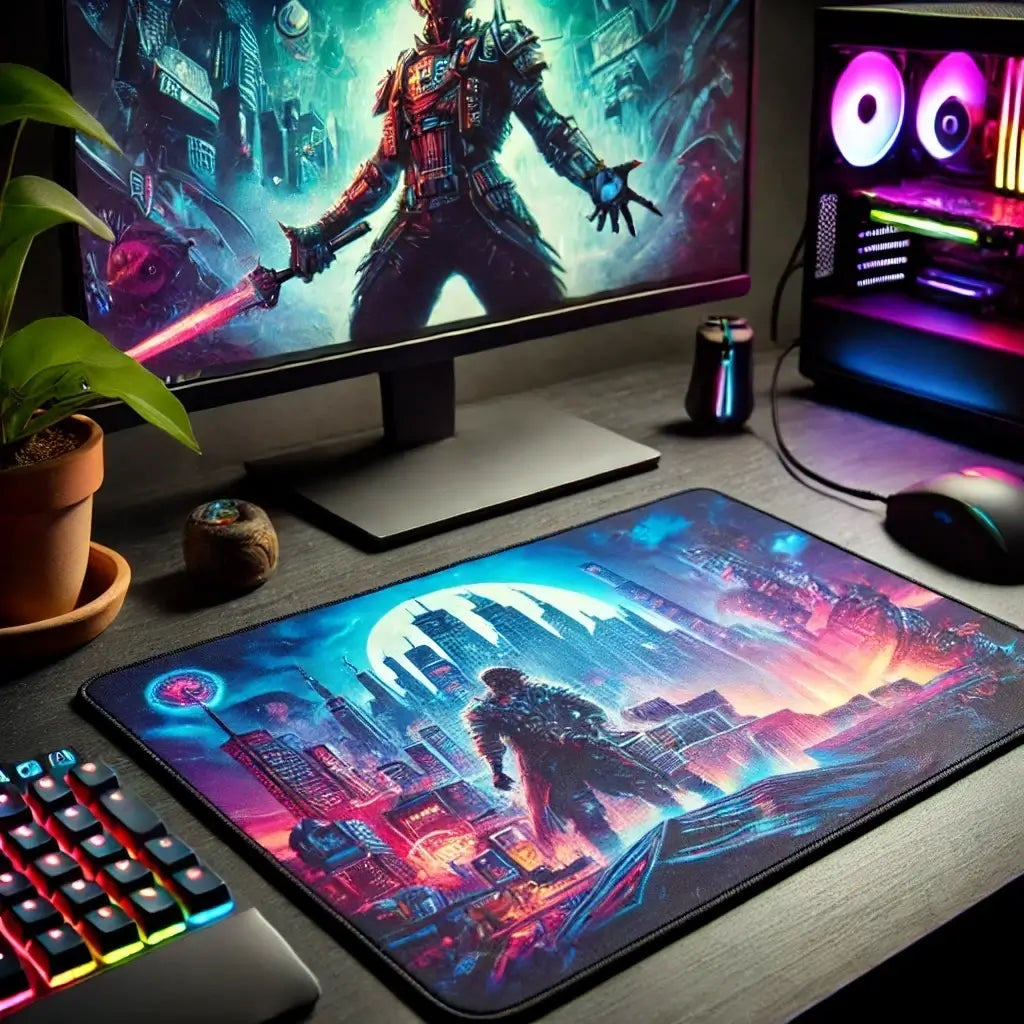 L’histoire des illustrations de jeux vidéo emblématiques sur les tapis de souris