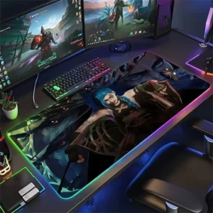 Tapis de souris RGB "Jinx & Silco" Tapis de souris RGB "Jinx & Silco"