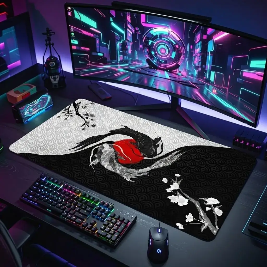 Tapis de souris Koi Zen