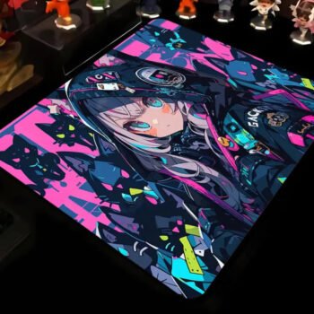 Tapis de souris gaming - Neon Shadow Cat