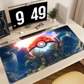 Tapis de souris Pokeball Temple XXL
