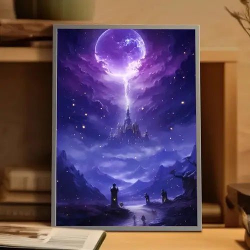 tableau-lumineux-led-chateau-astral-1 Tableau Lumineux LED Château Astral - Pixel - Deco - tableau