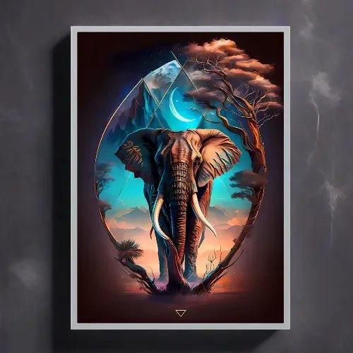 tableau-lumineux-led-eclipse-sauvage Tableau Lumineux LED Éclipse Sauvage - Pixel - Deco - tableau