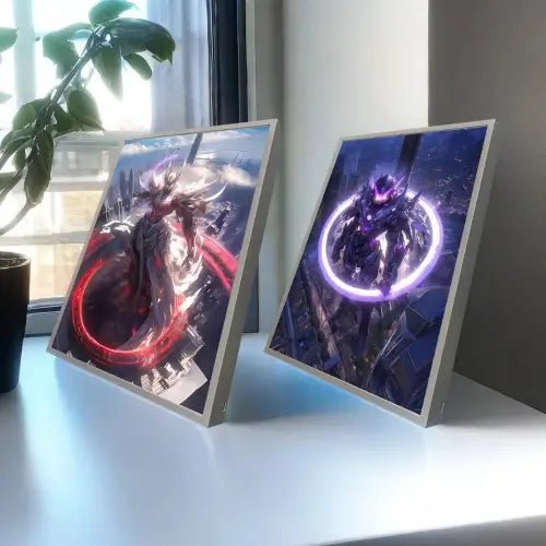 tableau-lumineux-led-titan-gardien-biais Tableau Lumineux LED Titan Gardien - Pixel - Deco - tableau