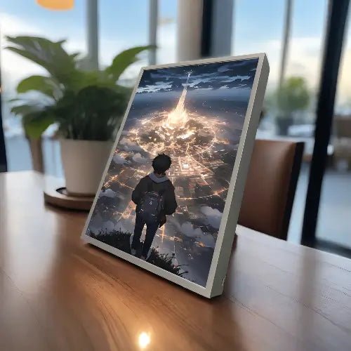 tableau-lumineux-led-vision-urbaine-biais Tableau Lumineux LED vision urbaine - Pixel - Deco - tableau