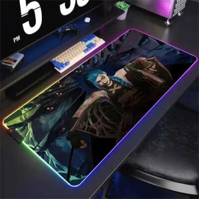 Tapis de souris RGB "Jinx & Silco"