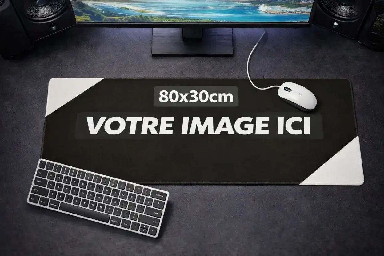 Tapis de Souris Personnalisé XXL – Image 1