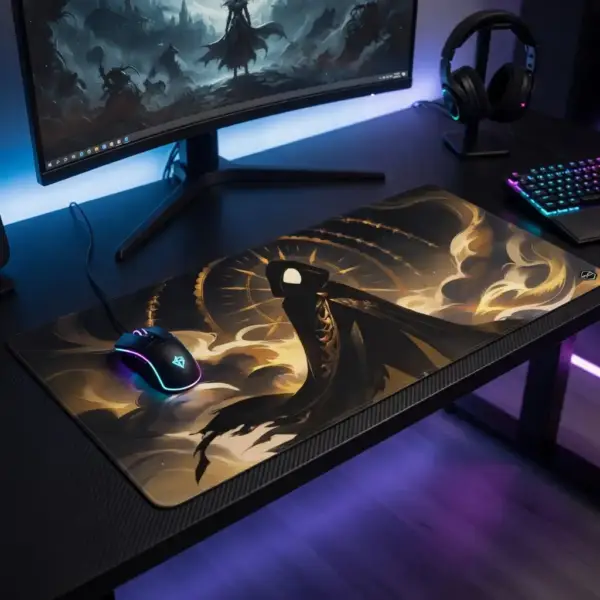 Tapis de souris Halo de Cendres