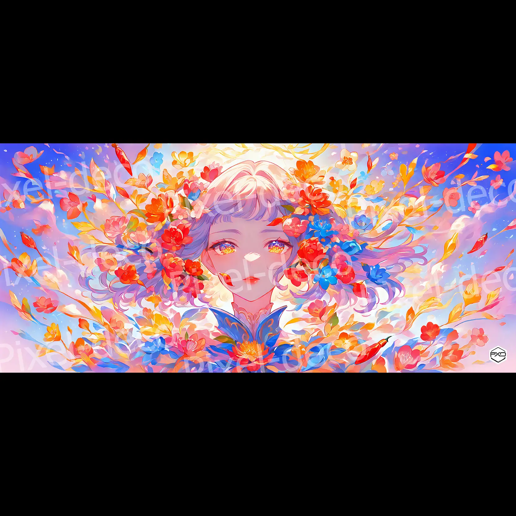 Tapis de souris XXL Floral Dream zoom