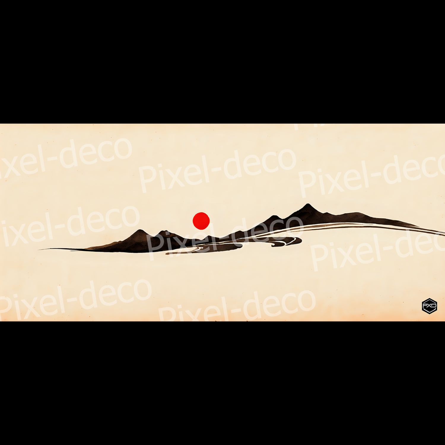 Japonais Montagne Minimaliste preview