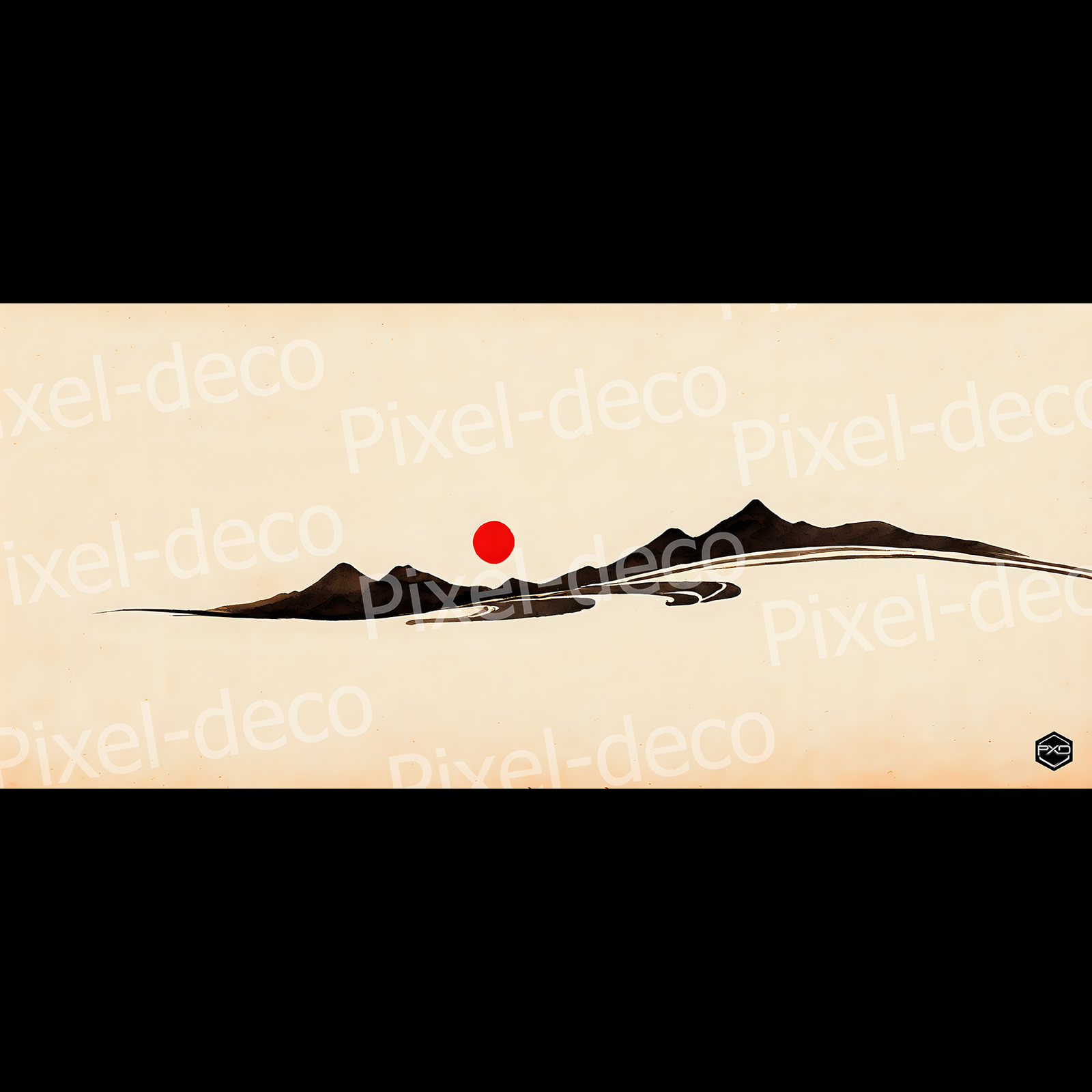 Japonais Montagne Minimaliste preview